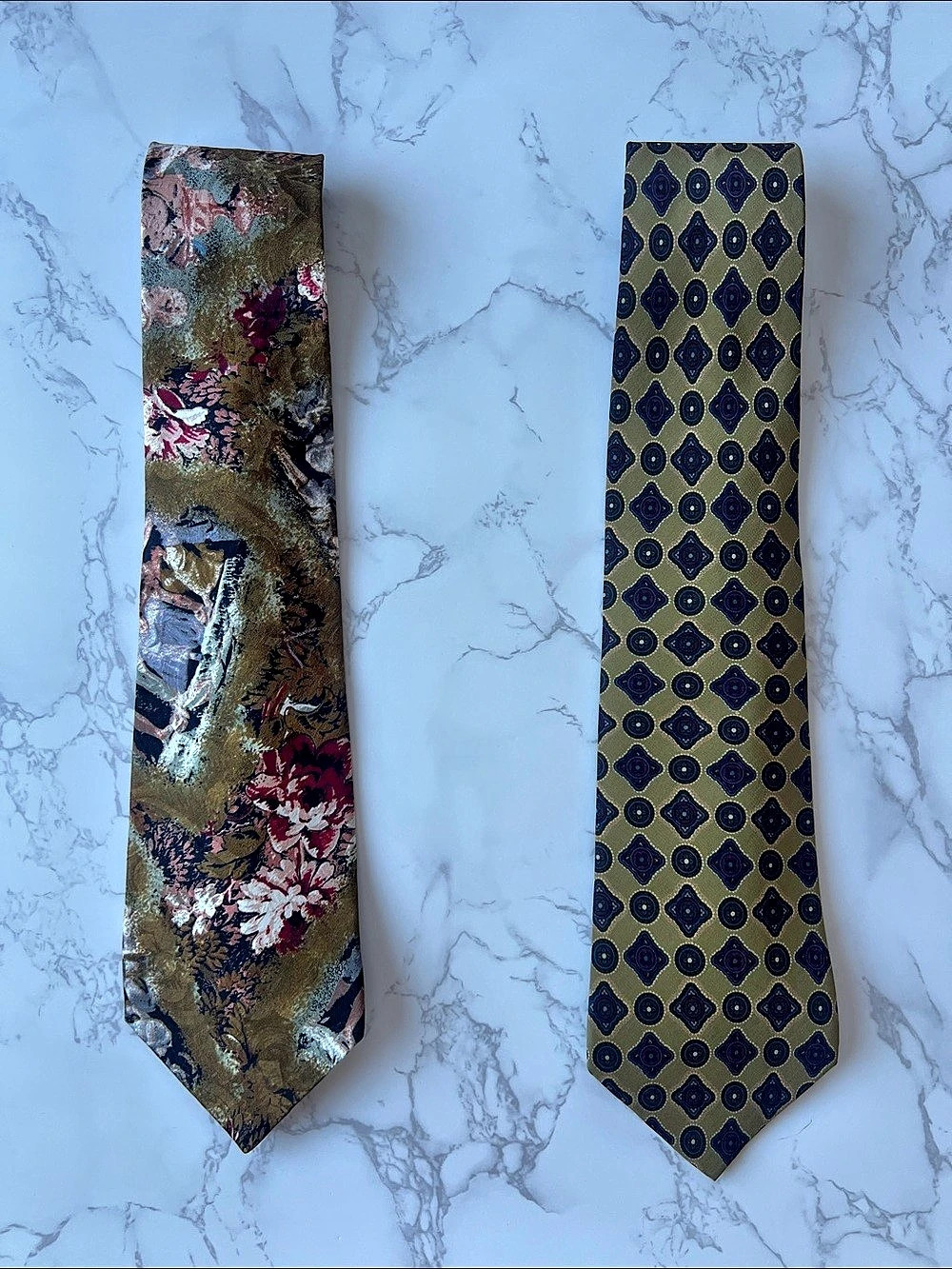 Brettons Men's Necktie Set Floral & Patterned